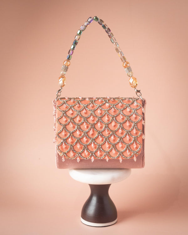 Candy coral Clutch